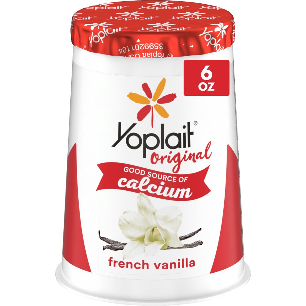 slide 4 of 6, Yoplait Original Low Fat French Vanilla Yogurt Cup, 6 oz, 6 oz