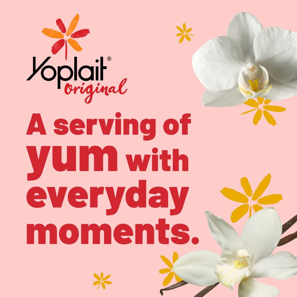 slide 3 of 4, Yoplait Original Smooth Style Vanilla Low Fat Yogurt, 32 OZ Yogurt Tub, 2 lb