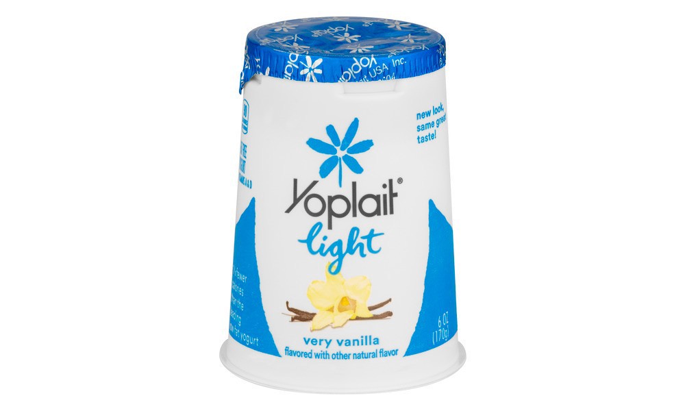 slide 2 of 3, Yoplait Light Very Vanilla Fat Free Yogurt, 6 OZ Yogurt Cup, 6 oz