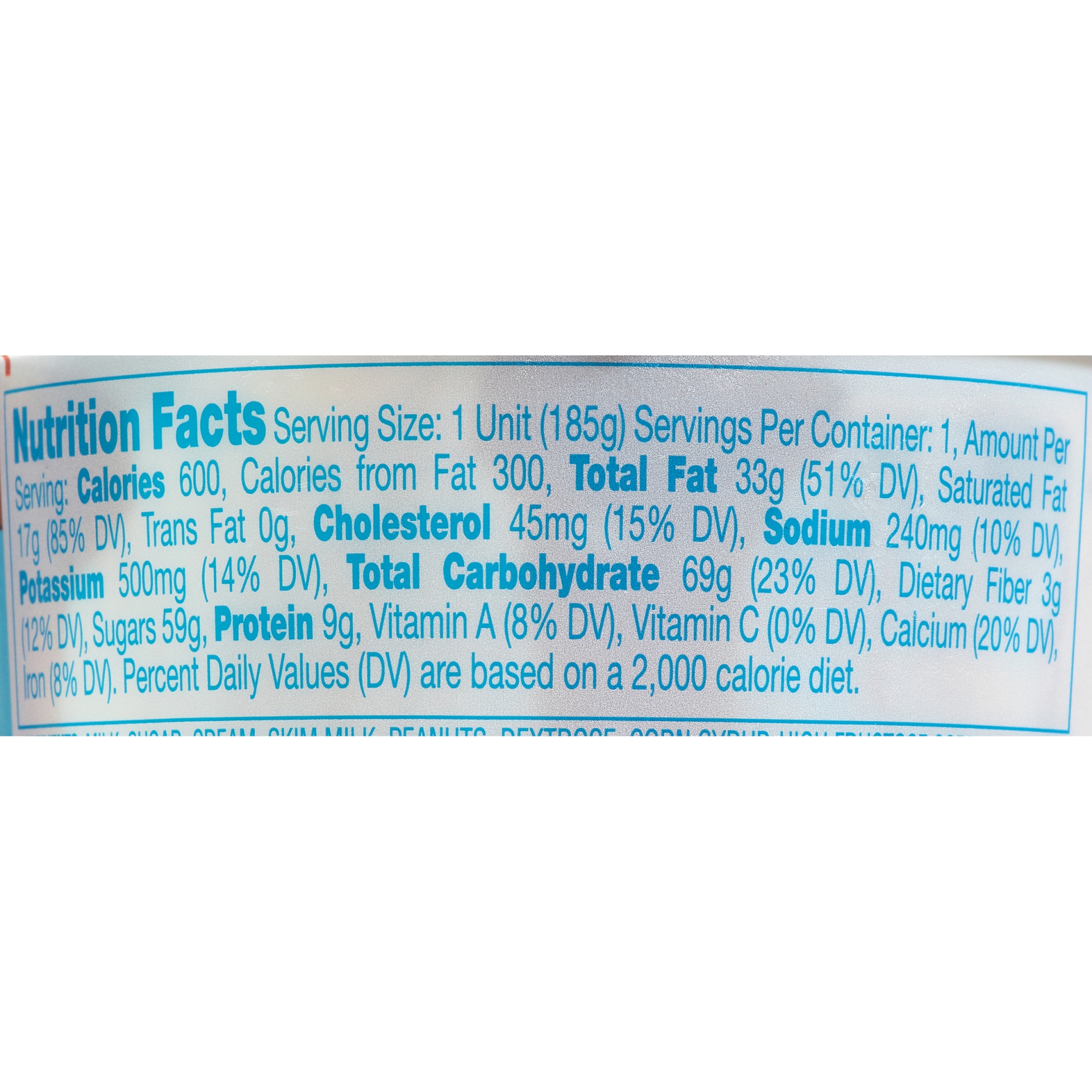 slide 9 of 9, Blue Bunny Load'D Sundaes Bunny Tracks Soft Ice Cream, 8.5 fl oz