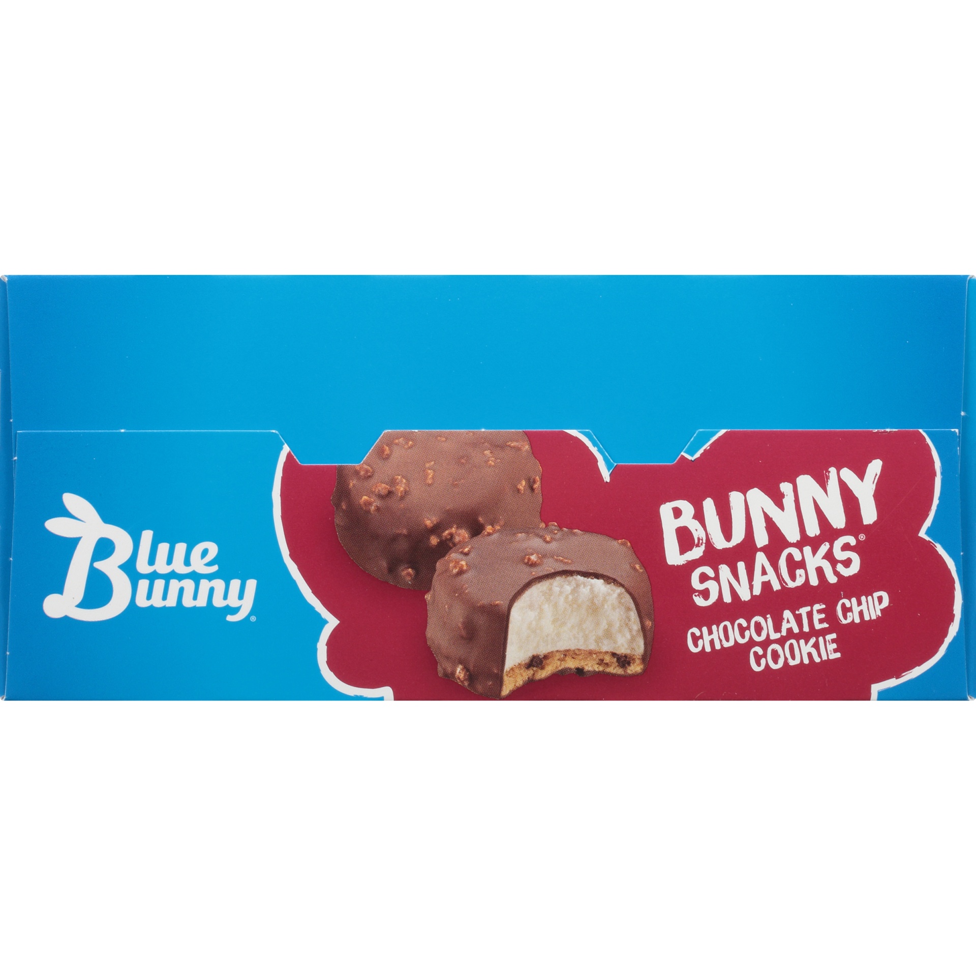 slide 7 of 7, Blue Bunny Bunny Snacks Chocolate Chip Cookie Reduced Fat Ice Cream , 19.2 fl oz; 8 ct