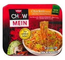 Nissin Chow Mein Restaurant Style Chicken Flavor Chow Mein Noodles 4 oz