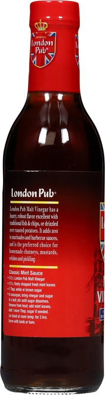 slide 2 of 4, London Pub Traditional British Flavor Malt Vinegar 12.7 fl oz, 12.7 fl oz