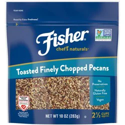 Fisher Toasted Finely Chopped Pecans