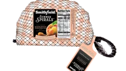 Smithfield® Summer Spirals™ Sweet Summer Peach Glaze Quarter Boneless Sliced Spiral Ham