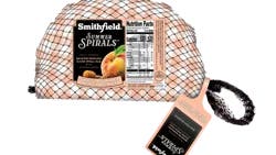 Smithfield® Summer Spirals™ Sweet Summer Peach Glaze Quarter Boneless Sliced Spiral Ham