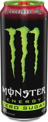 Monster Energy Zero Sugar Strawberry Shot 24/16oz