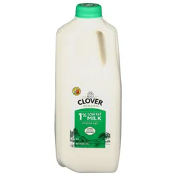 Clover Sonoma 1% Low Fat Milk 0.5 gal