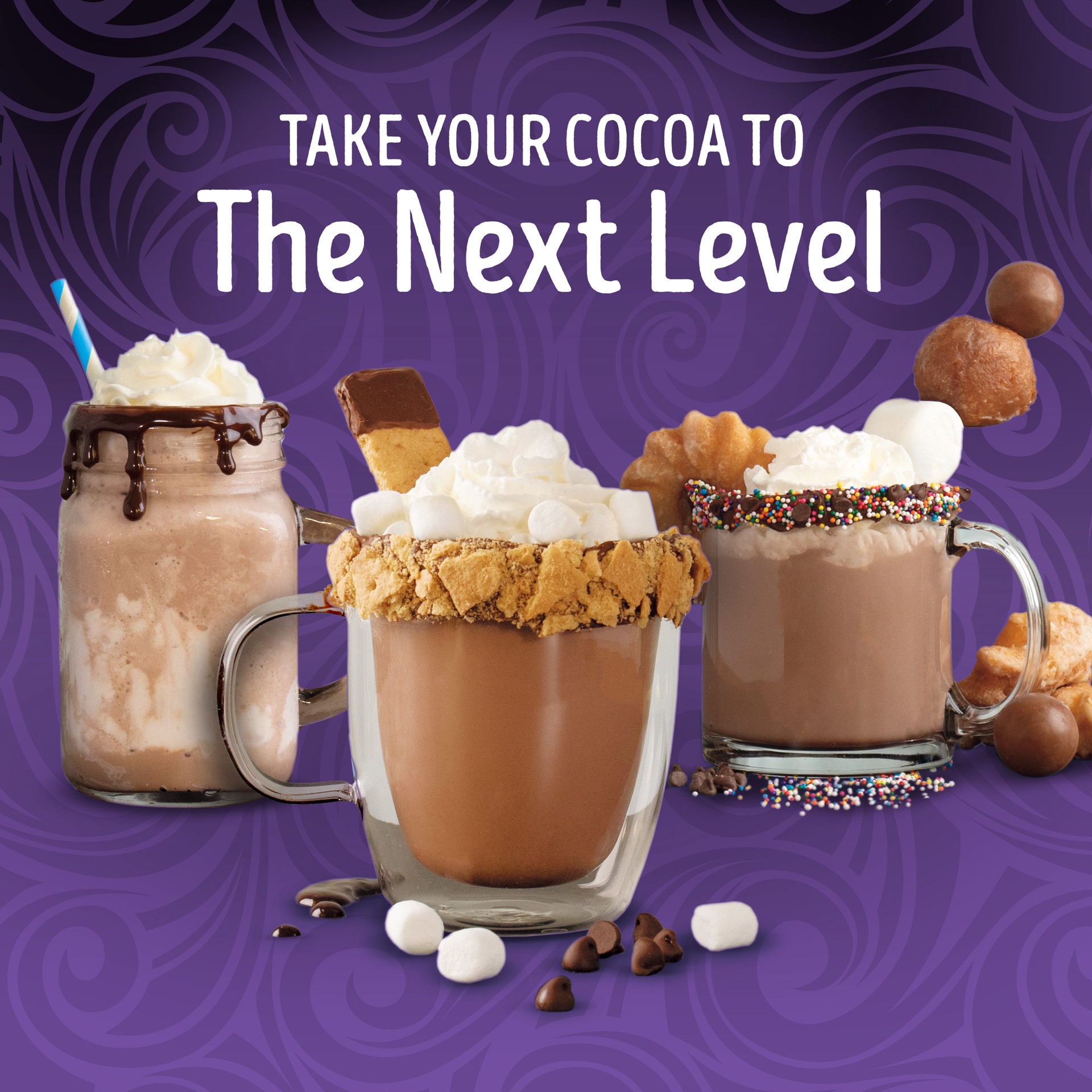 slide 5 of 5, Swiss Miss Double Chocolate Flavor Hot Cocoa Mix, 1.18 oz. 6-Count Envelopes, 6 ct