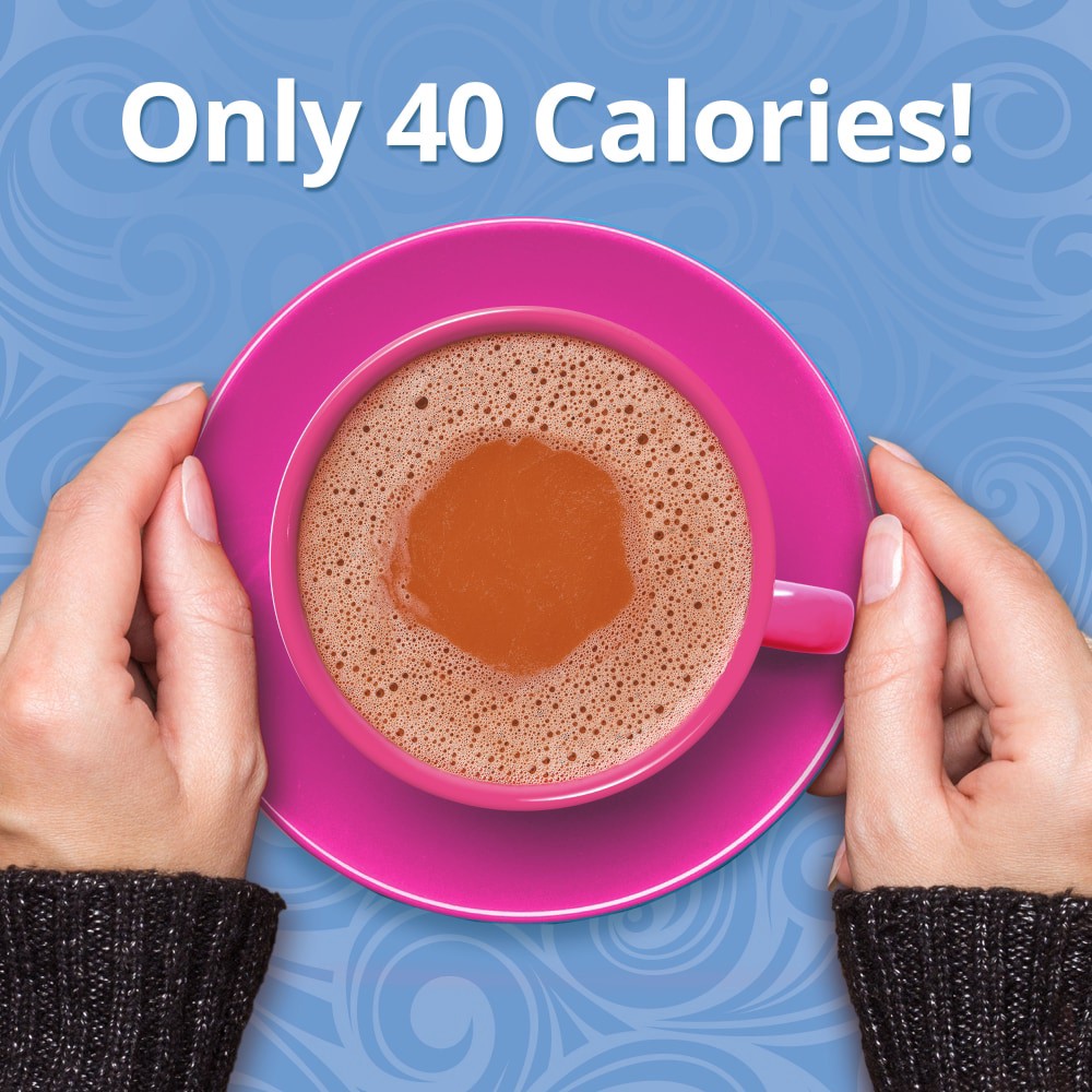 slide 6 of 6, Swiss Miss Reduced Calorie Milk Chocolate Flavored Hot Cocoa Mix, 8 Count Hot Cocoa Mix Packets, 8 ct; 0.39 oz