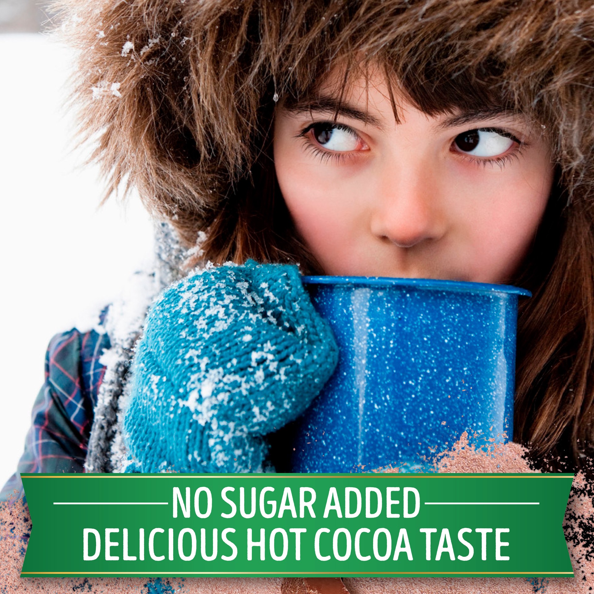 slide 2 of 5, Swiss Miss No Sugar Added Milk Chocolate Flavored Hot Cocoa Mix, Hot Cocoa Mix Packets - 8 ct; 0.73 oz, 8 ct; 0.73 oz