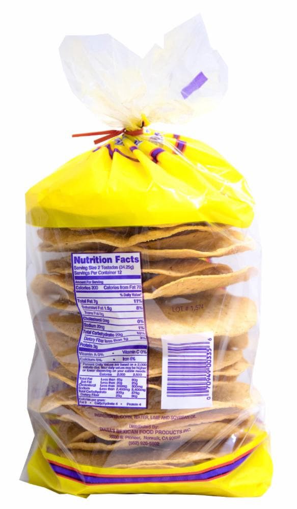 slide 2 of 2, Diana's Tostadas Caseras, 24 ct; 14.5 oz