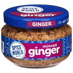 Spice World Minced Ginger 4 oz