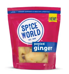 Spice World Peeled Ginger 7 oz
