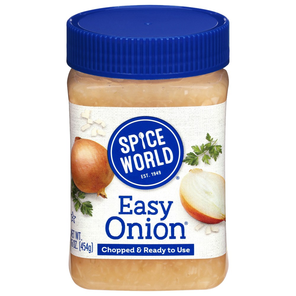 slide 3 of 3, Spice World Chopped Easy Onion 16 oz, 16 oz