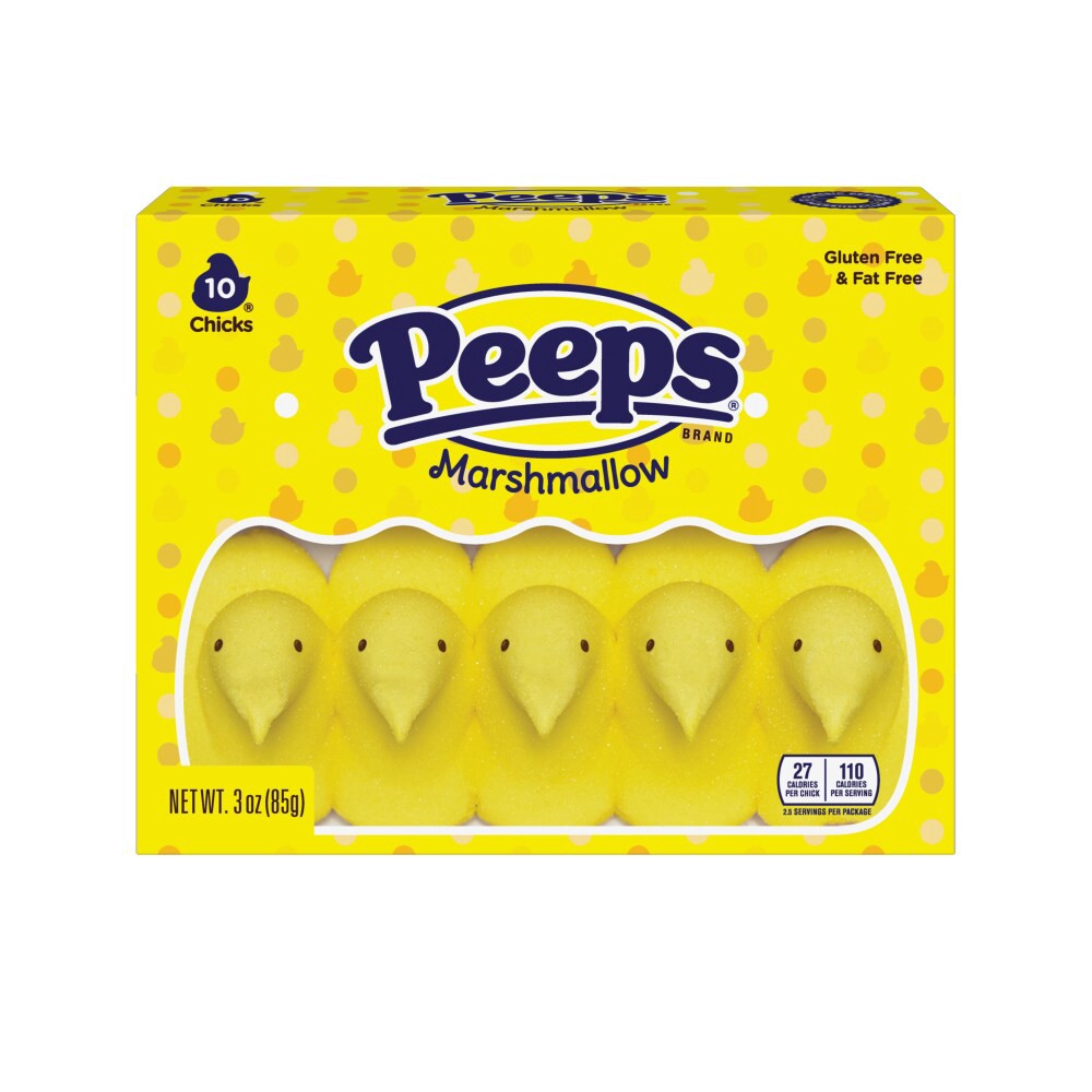 slide 2 of 2, Peeps Marshmallow 10 ea, 10 ct