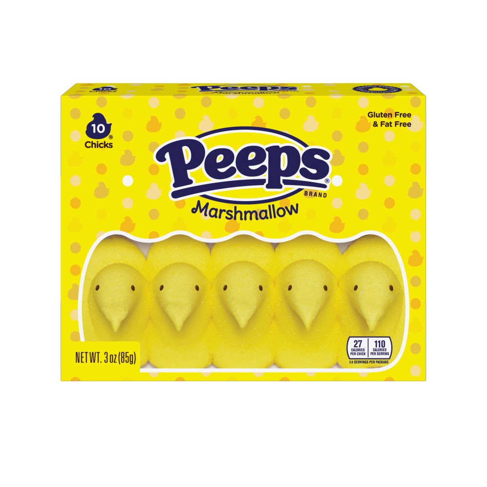 slide 2 of 2, Peeps Marshmallow 10 ea, 10 ct