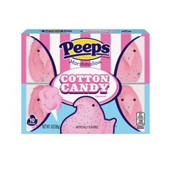 Peeps Cotton Candy Flavored Marshmallow 10 ea