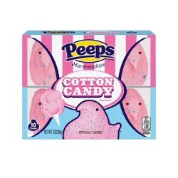 Peeps Cotton Candy Flavored Marshmallow 10 ea