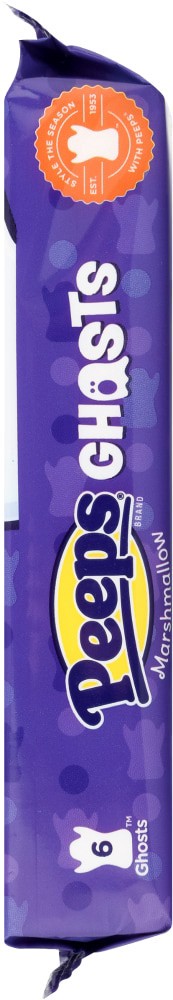 slide 4 of 6, Peeps Marshmallow Ghosts, 3 oz