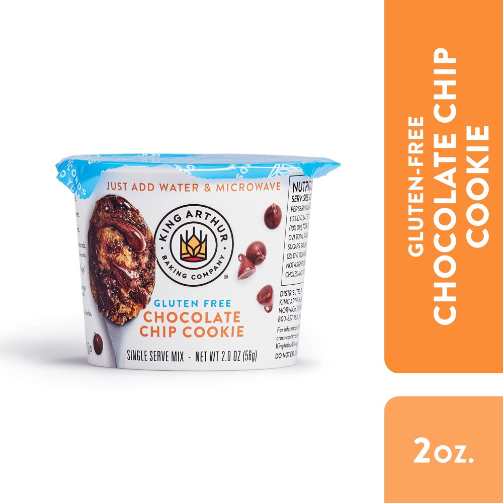 slide 2 of 5, King Arthur Flour Gluten Free Chocolate Chip Cookie Cup - 2 oz, 2 oz