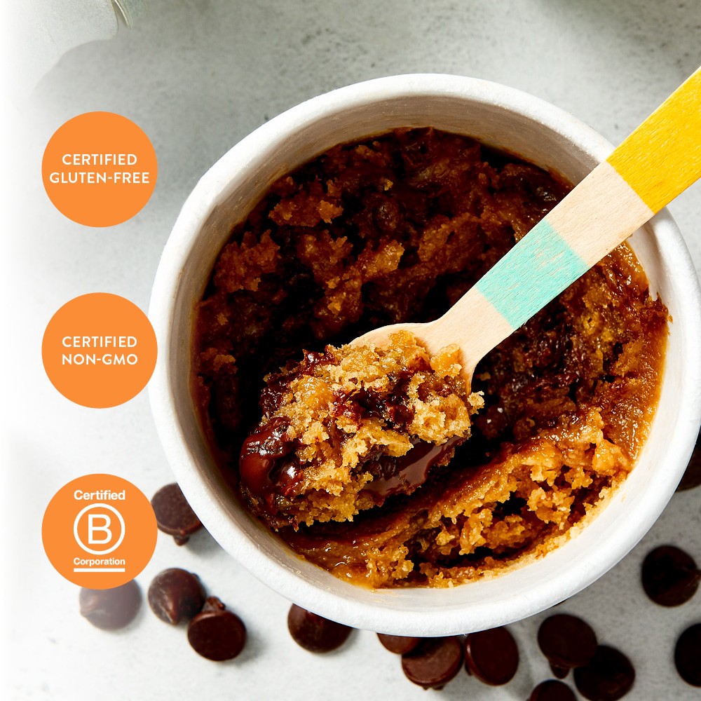 slide 5 of 5, King Arthur Flour Gluten Free Chocolate Chip Cookie Cup - 2 oz, 2 oz