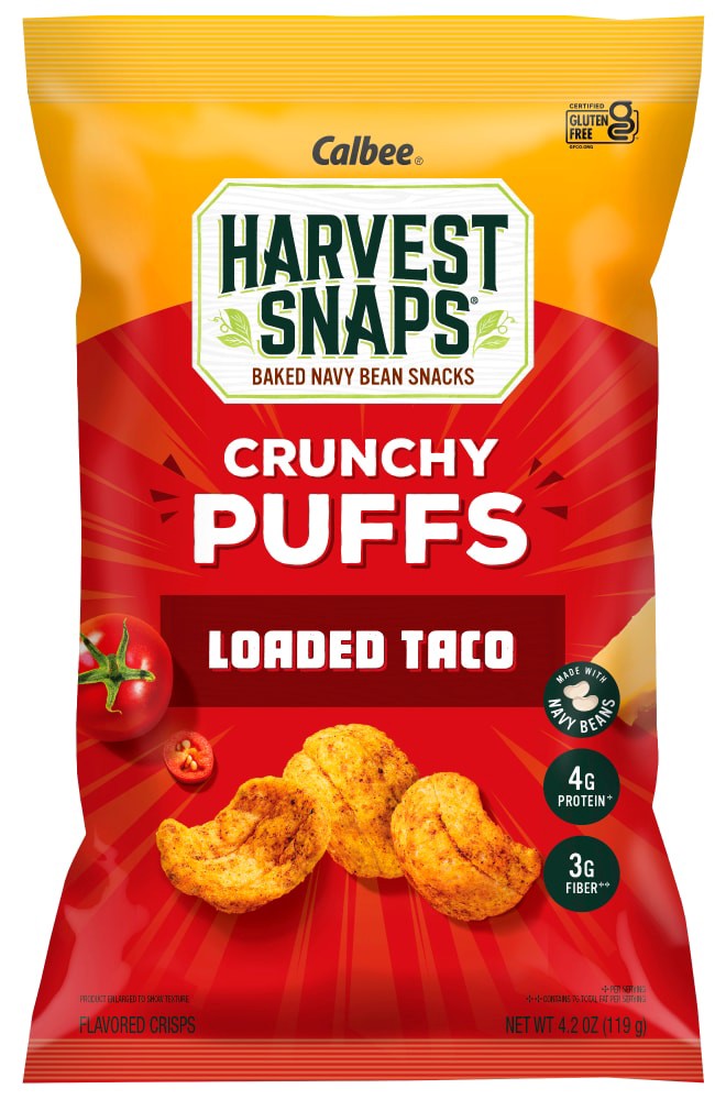 slide 2 of 2, Harvest Snaps Loaded Taco Crunchy Puffs - 4.2 oz, 4.2 oz