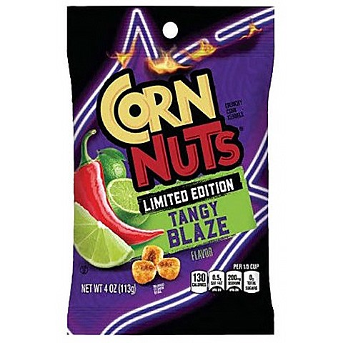 slide 1 of 1, CORN NUTS Partially Popped Tangy Blaze, 4 oz
