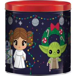 Popcorn Assorted Holiday Star Was Classic Popcorn Tin