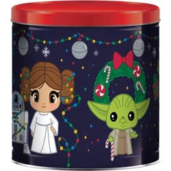 Popcorn Assorted Holiday Star Was Classic Popcorn Tin