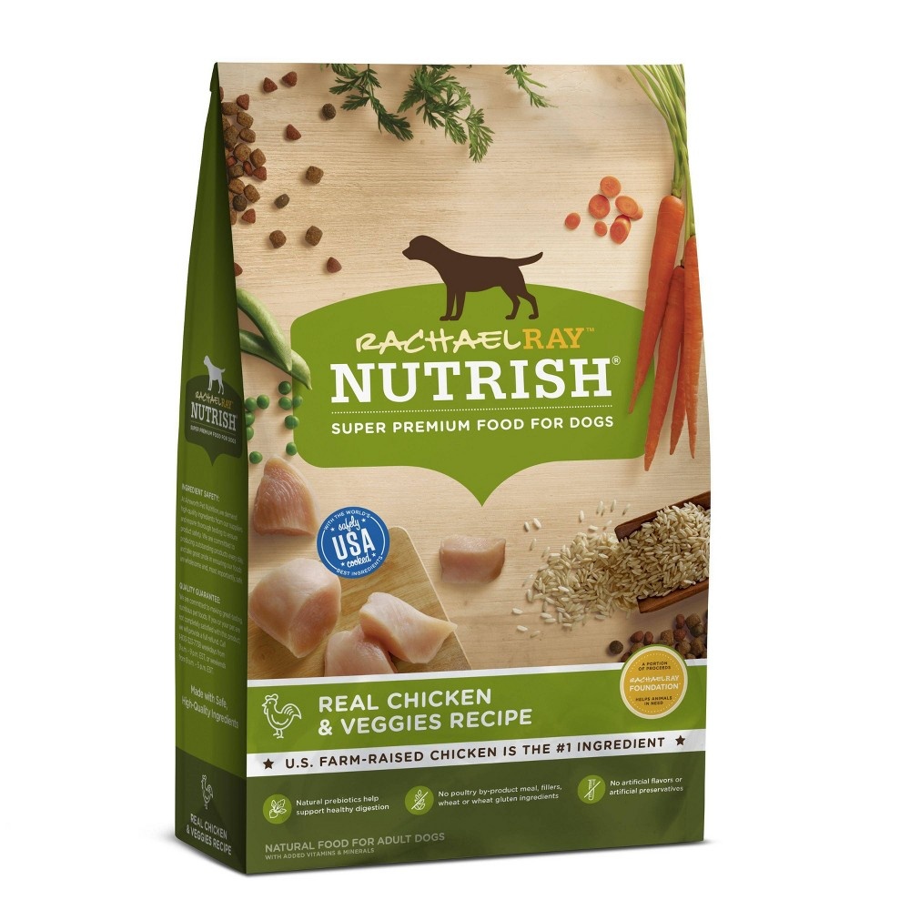 slide 3 of 4, Rachael Ray Nutrish Natural Premium Dry Dog Food, Real Chicken & Veggies Recipe, 15.4 Lbs, 15.4 lb