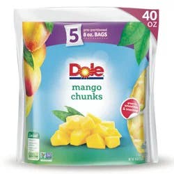 Dole Mango Chunks Frozen Fruit