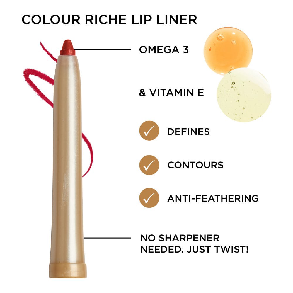 slide 4 of 5, L'Oréal L'Oreal Paris Colour Riche Lip Liner 765 Always Red - .007oz, 0.007 oz