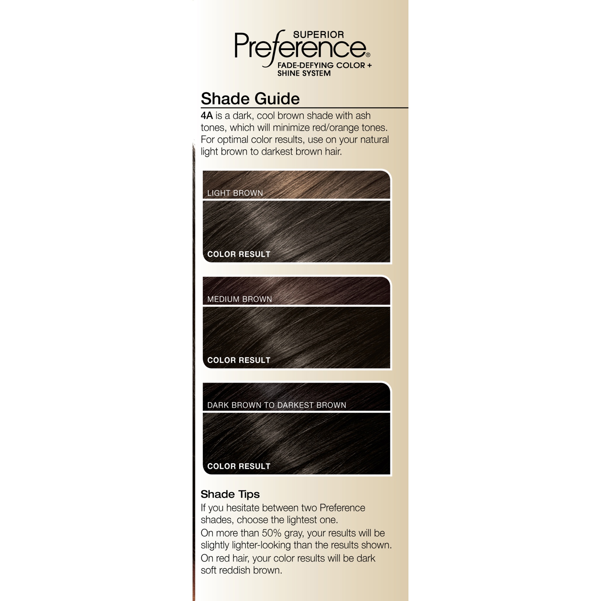 slide 4 of 8, L'Oréal Fade-Defying Color + Shine System - 4A Dark Ash Brown, 1 ct