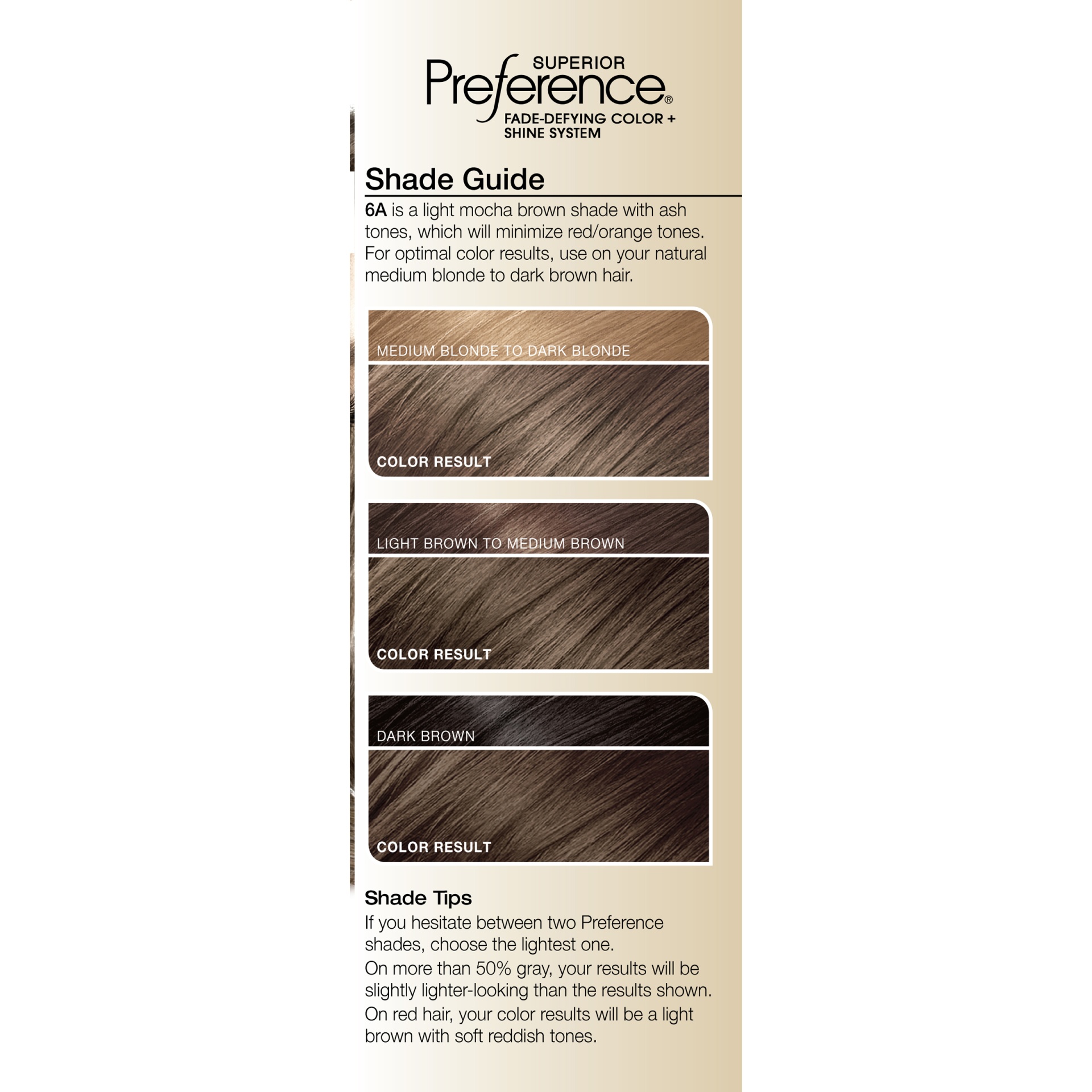 slide 6 of 8, L'Oréal Superior Preference #6a Light Ash Brown Permanent Hair Dye, 1 ct