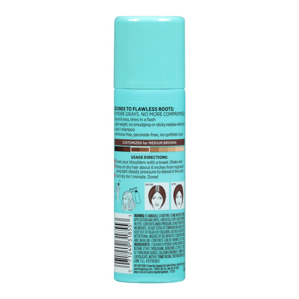 slide 3 of 6, L'Oréal Magic Root Cover Up - Medium Brown - 2.0oz, 2 oz