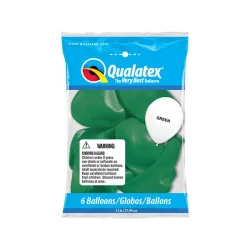 Green Latex Balloons (Balloons Will Be Inflated)