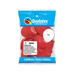 Red Latex Balloons (Balloons Will Be Inflated)