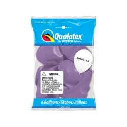 Spring Lilac Latex Balloon (Balloons Will Be Inflated)