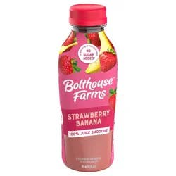 Bolthouse Farms Fruit Juice Smoothie, Strawberry Banana, 15.2 fl. oz. Bottle
