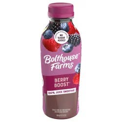 Bolthouse Farms Fruit Juice Smoothie, Berry Boost, 15.2 fl. oz. Bottle