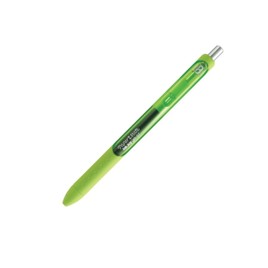 slide 2 of 10, Paper Mate Inkjoy Medium Point Lime Green Gel Pen, 1 ct