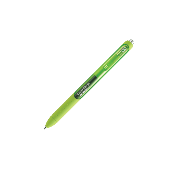 slide 1 of 10, Paper Mate Inkjoy Medium Point Lime Green Gel Pen, 1 ct