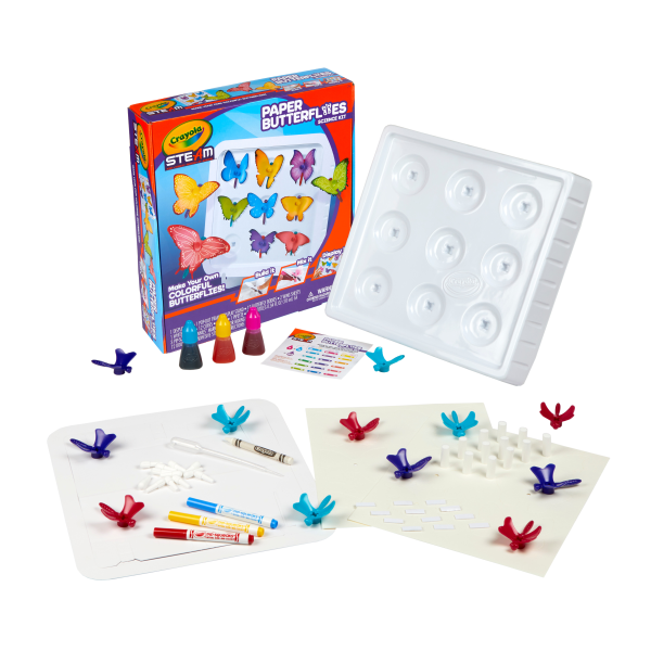 slide 3 of 4, Crayola Paper Butterflies Science Kit, Kit Of 45 Pieces, 1 ct