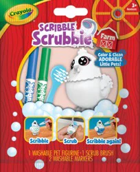 Crayola® Scribble Scrubbie® Pets Farm Animal, 1 ct
