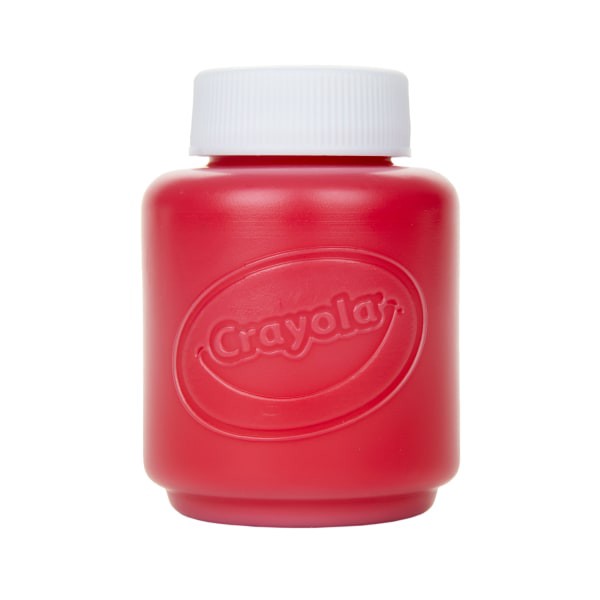 slide 4 of 6, Crayola Washable Paint, 2 Oz, Red, 1 ct