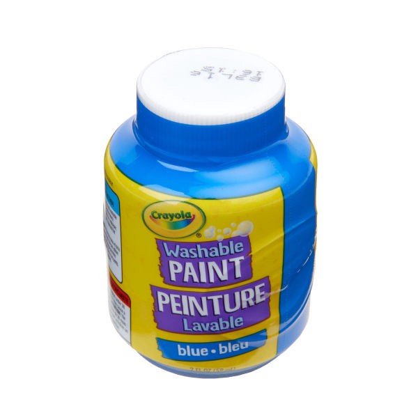 slide 2 of 6, Crayola Washable Paint, 2 Oz, Blue, 1 ct
