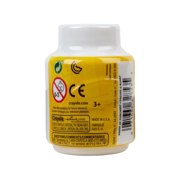 slide 3 of 5, Crayola Washable Paint, 2 Oz, White, 1 ct