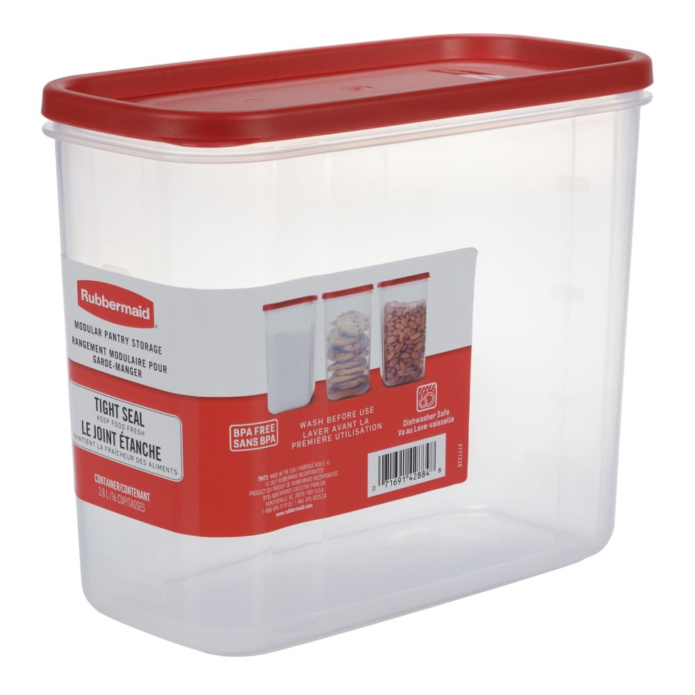 slide 2 of 4, Rubbermaid 16Cup Dry Food Container, 16 cups