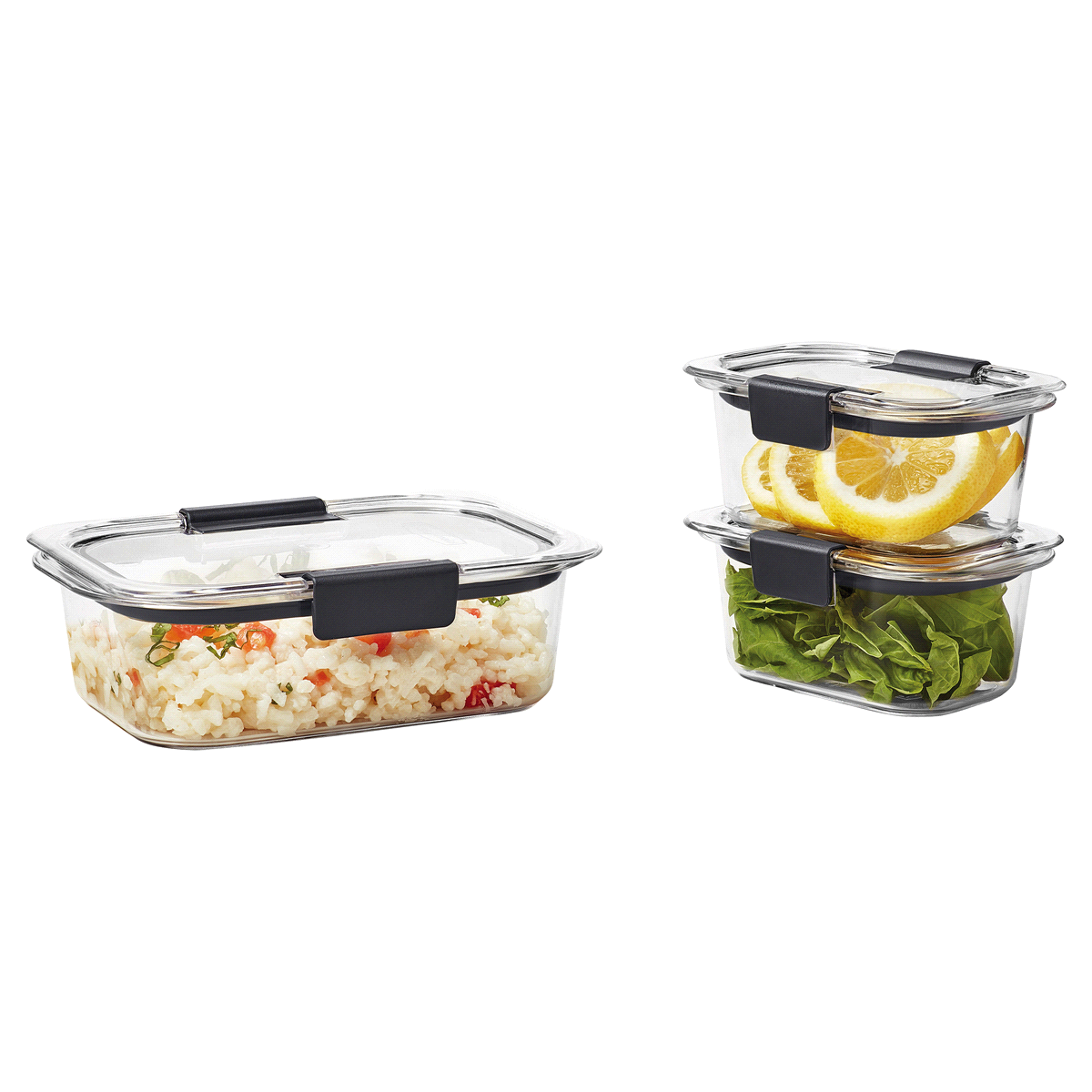 slide 10 of 10, Rubbermaid Food Storage Container Set, 6 ct